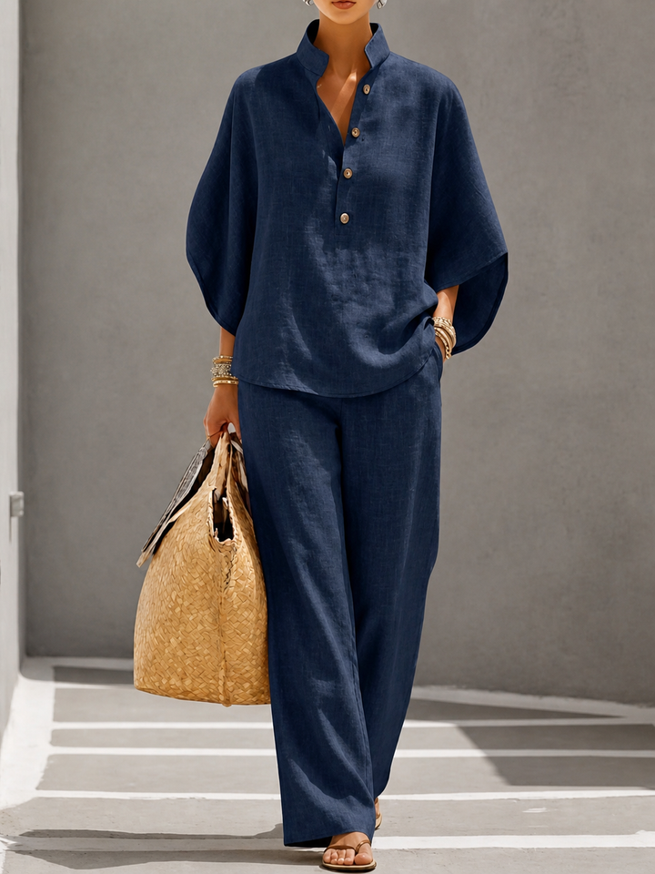 Carlotta | Two-Piece Palazzo Ensemble