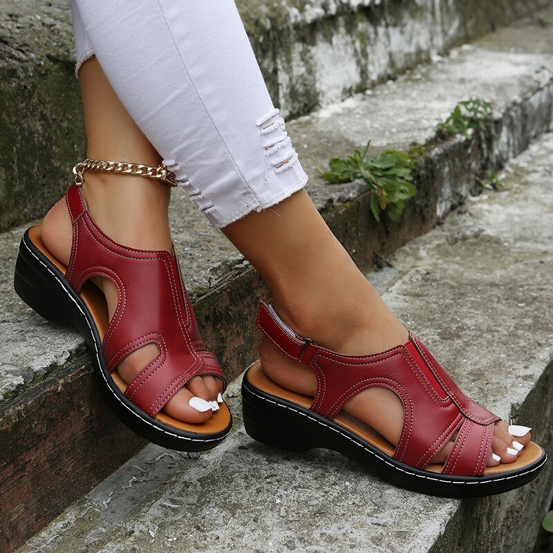 Jolie™  | Orthopedic Leather Sandals