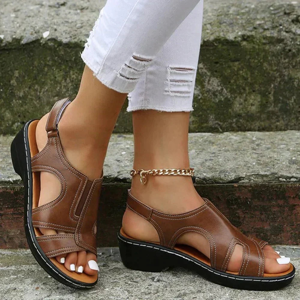 Jolie™  | Orthopedic Leather Sandals