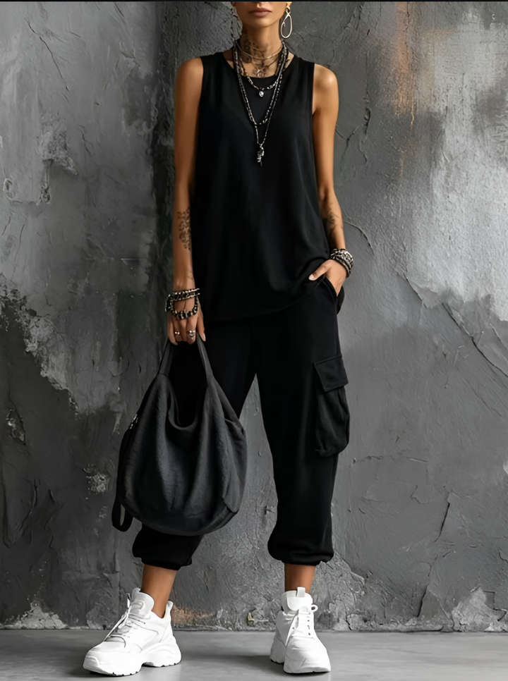 Valentina | Comfortable Casual Set with Pockets