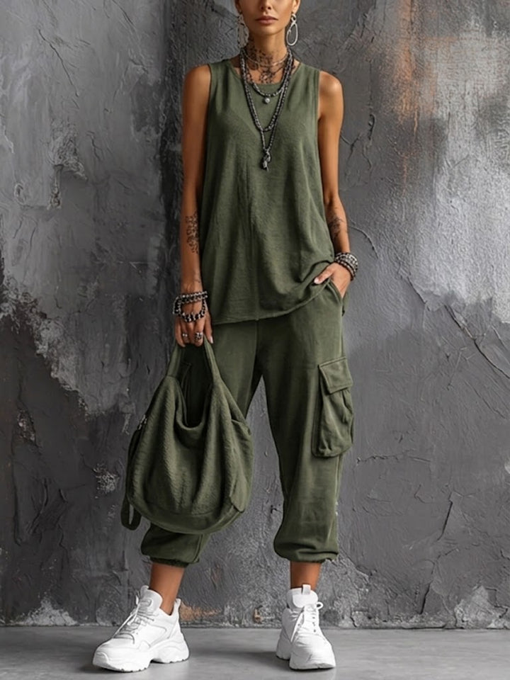Valentina | Comfortable Casual Set with Pockets